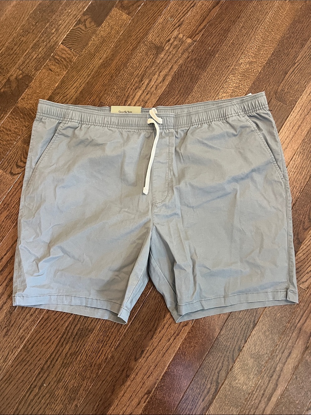 Light Gray Drawstring Shorts XL